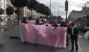 Rennes. manifestation des Mahorais de Bretagne contre l'insécurité à Mayotte