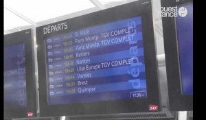 Grève SNCF à Rennes : "Assurez-vous que votre TGV circule avant de venir en gare"