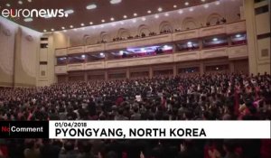 Kim Jong Un "ému" par un concert sud-coréen