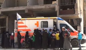 Ghouta:une clinique mobile pour apporter des soins aux habitants