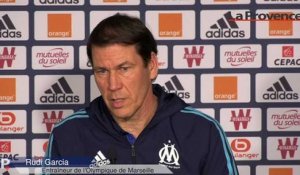 OM-Montpellier : "Rester au minimum à cinq points de Monaco" (Garcia)
