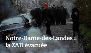 Les images de l'évacuation de la ZAD de Notre-Dame-des-Landes