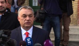 Hongrie : pour Orban, "l'avenir du pays est en jeu"