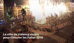La ville de Valence en feu pour clôturer les Fallas 2018