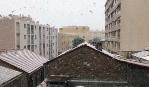 Neige à Marseille : le 13e arrondissement revêt son manteau blanc