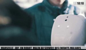 Le 18:18 : le robot AV1 arrive à Marseille pour aider les enfants malades