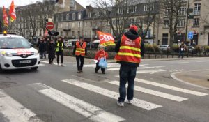 Manifestation du 22 mars à Quimper