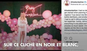 PHOTO. Khloe Kardashian, ultra sexy et très enceinte en lingerie