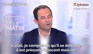 Sarkozy mis en examen: «Il y a quelque chose de dégradant pour la France», estime Hamon 