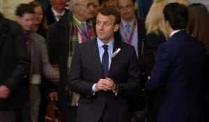 Sommet européen à Bruxelles : arrivée des dirigeants