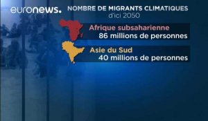 Le changement climatique, inquiétant "moteur de migration"