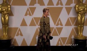 Oscars 2018: Frances McDormand meilleure actrice pour Three Billboards: Les Panneaux de la Vengeance