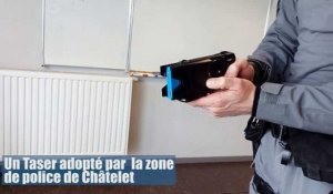 Un Taser adopté par  la zone de police de Châtelet