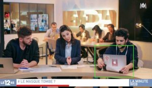 Le Média : Le logo de la France insoumise apparaît sur un ordinateur - ZAPPING ACTU DU 06/03/2018
