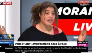 Morandini Live : Violent clash entre pro et anti-avortement (vidéo)