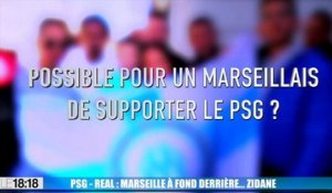 Real Madrid-PSG : Les Marseillais à fond derrière... Zidane