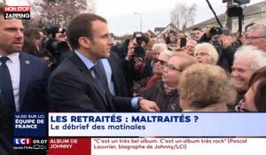 Emmanuel Macron fait la leçon à une retraitée en colère (Vidéo)