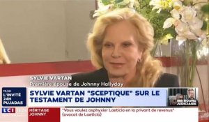 Sylvie Vartan réagit de nouveau à l'héritage Hallyday