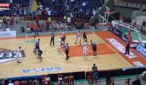 Brésil : L'incroyable geste d'un joueur de basket pour gagner un match (Vidéo)