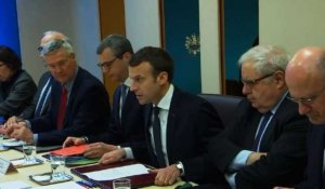 Attaque dans l'Aude: Conseil restreint de défense à l'Elysée