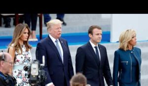 Donald Trump : le privilège accordé au couple Macron