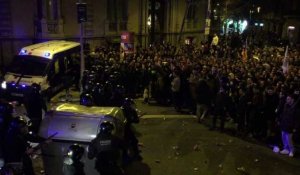 Catalogne: affrontements entre les manifestants et la police