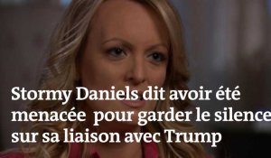 L'actrice de films pornographiques Stormy Daniels accuse l'entourage de Donald Trump d'avoir voulu la faire taire