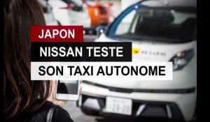 Nissan teste son taxi autonome dans les rues de Tokyo