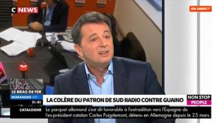 "J'ai un peu jeté l'argent par les fenêtres": la charge du patron de Sud Radio contre Henri Guaino 