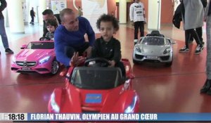 OM : Florian Thauvin avec les enfants malades de La Timone