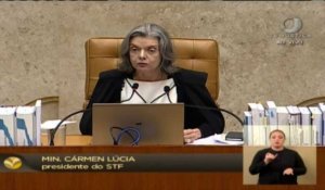 Ouverture de l'audience de la Cour sur l'incarcération de Lula