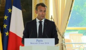 Francophonie: Macron "soutient" une ministre rwandaise
