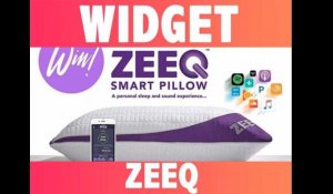 WIDGETS : ZEEQ the smart pillow : Le coussin intelligent connecté !