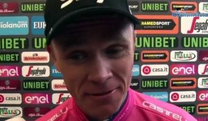 Tour d'Italie 2018 - Chris Froome : "La plus grande bataille de ma vie"