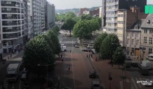 Les images de la fusillade qui a fait trois morts près d'un lycée de Belgique 