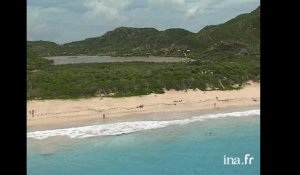 Saint Barthélemy-Guadeloupe : Plage de la Grande Saline