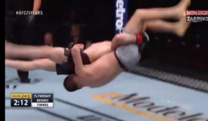 Impressionnant KO lors d'un combat de MMA (vidéo)