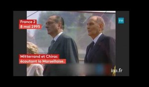 8 mai 1995, Chirac et Mitterrand enterrent la hache de guerre