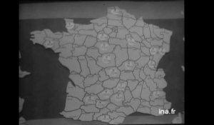 Soirée électorale du 19 mai 1974 : cartographie des résultats