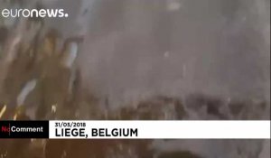 Liège : les inondations métamorphosent la ville