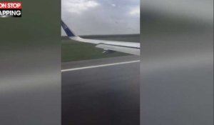 Kazakhstan : Un avion fait une effrayante sortie de piste à l'atterrissage (vidéo)