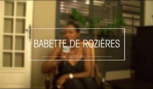 Interview Babette de Rozière (Les P'tits Plats de Babette sur France Ô)