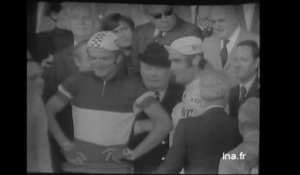 Le podium final du tour de France 1973