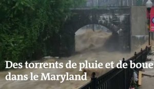 Etats-Unis : des pluies dévastatrices submergent une ville du Maryland
