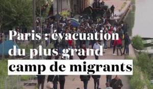 Paris : évacuation du plus grand camp de migrants