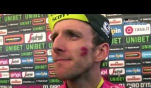 Tour d'Italie 2018 - Simon Yates : "Ça va, je suis toujours devant et en rose"