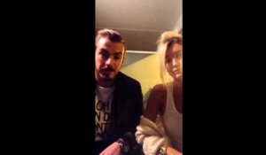 Le message personnel d'Aurélie Dotremont et Julien Bert à Angie après sa tentative de suicide