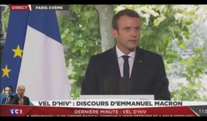 Emmanuel Macron tacle Marine Le Pen lors de la commémoration de la rafle du Vel d'Hiv (Vidéo)