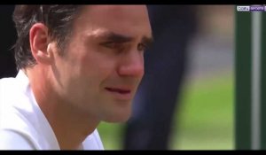 Roger Fereder remporte Wimbledon et fond en larmes (Vidéo)