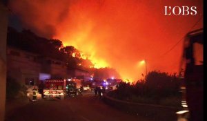 Incendies en Haute-Corse : "C'est une guérilla urbaine"